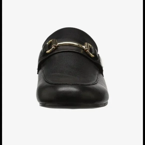 Steve Madden Kandi Black Leather Slip-On Mule - Size 8.5 - Picture 2 of 10